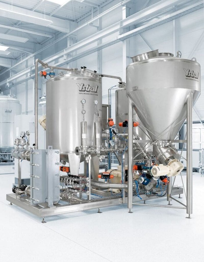 ystral process systems chemical polyamid