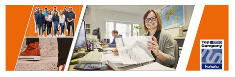 Teaser Bild Azubis im Büro