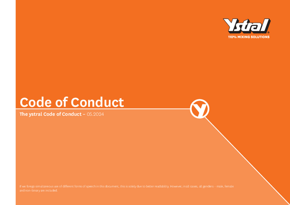 front page ystral code of conduct