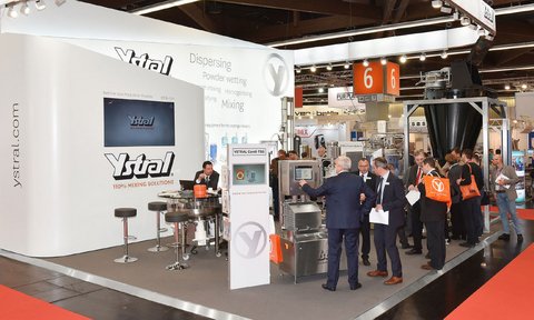 Messestand auf der Powtech 2020